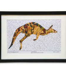 Distinctive – Squiggles - Pen, Colour Pens and Acrylic on Paper