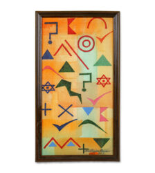 Symbols 1 - Acrylic on Canvas